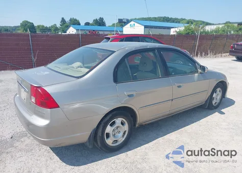 2003 Honda Civic Hybrid from USA, damaged, VIN JHMES96623S032374